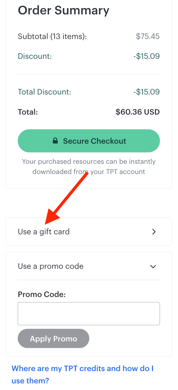 How do I use a TPT Gift Card? – Frequently Asked Questions